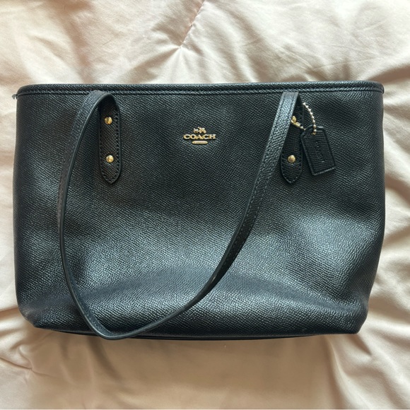 Black Coach purse - Picture 1 of 5